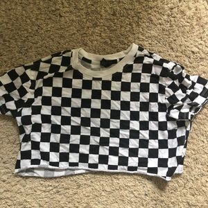 Checkered Crop Top!